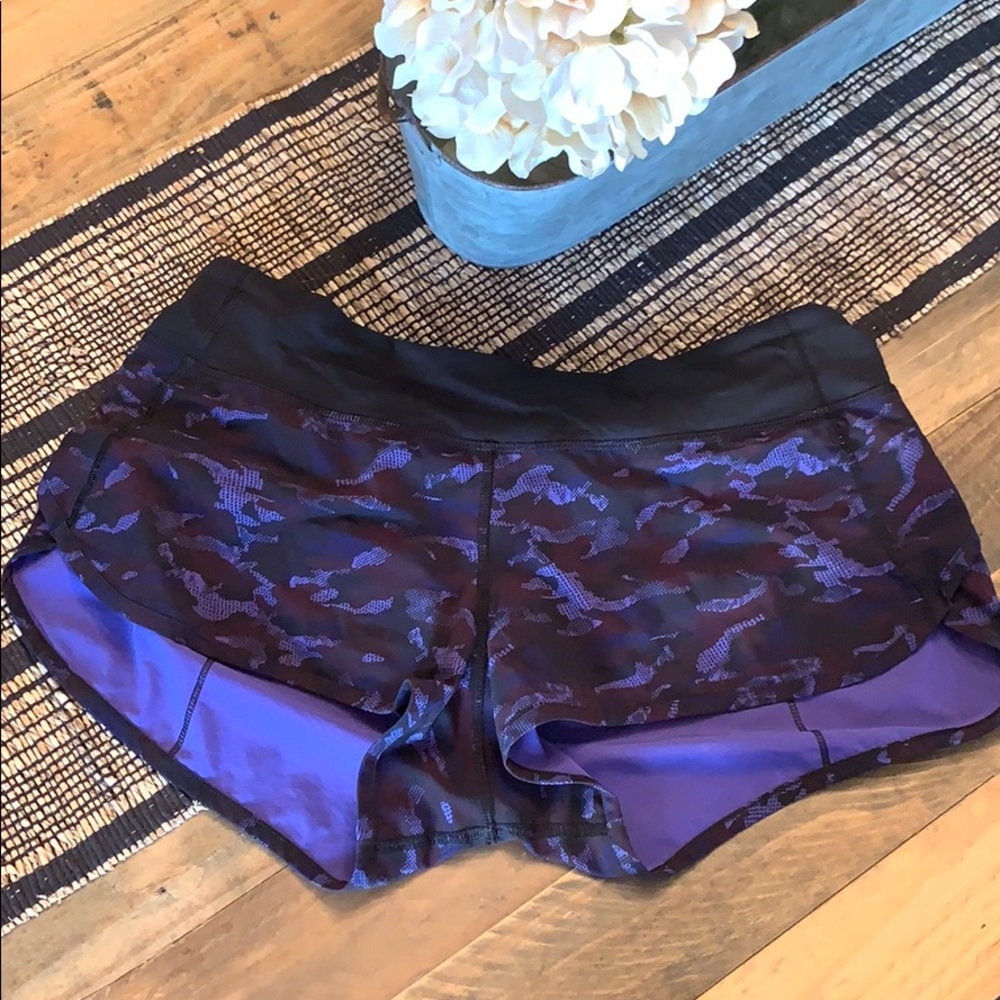 Lululemon Speed Shorts. Size 8.